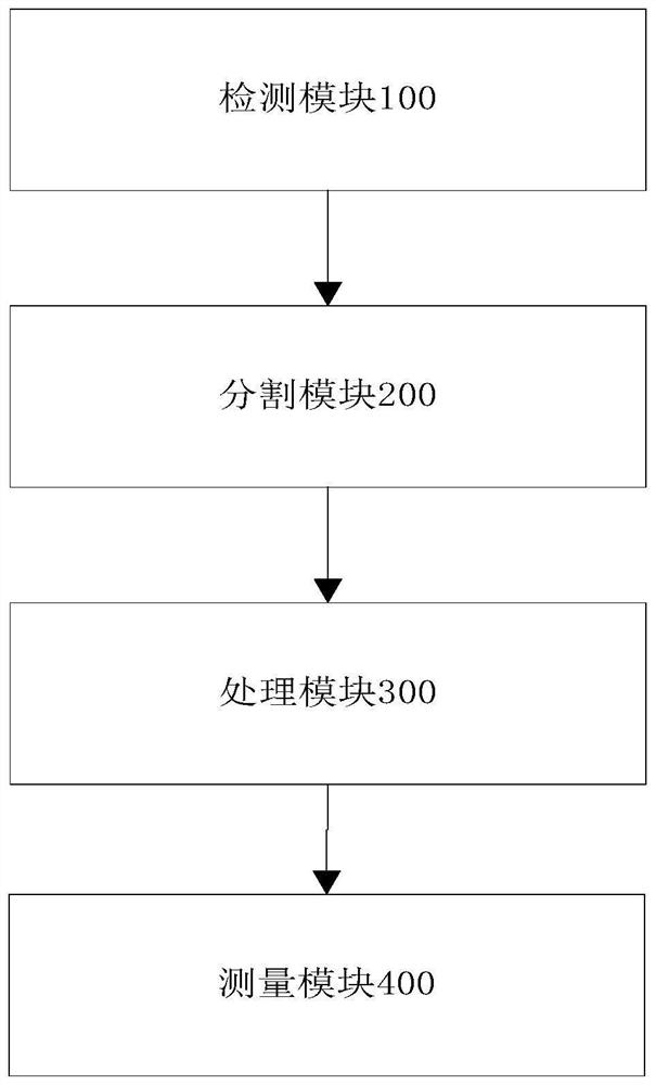 Bone mineral density measuring method and system, storage medium and electronic equipment