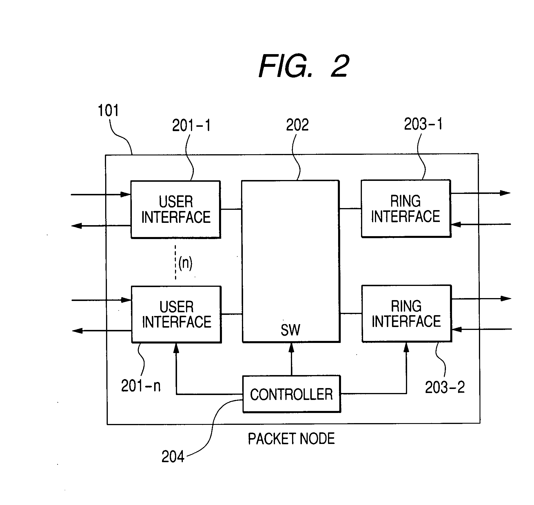 Network system and node