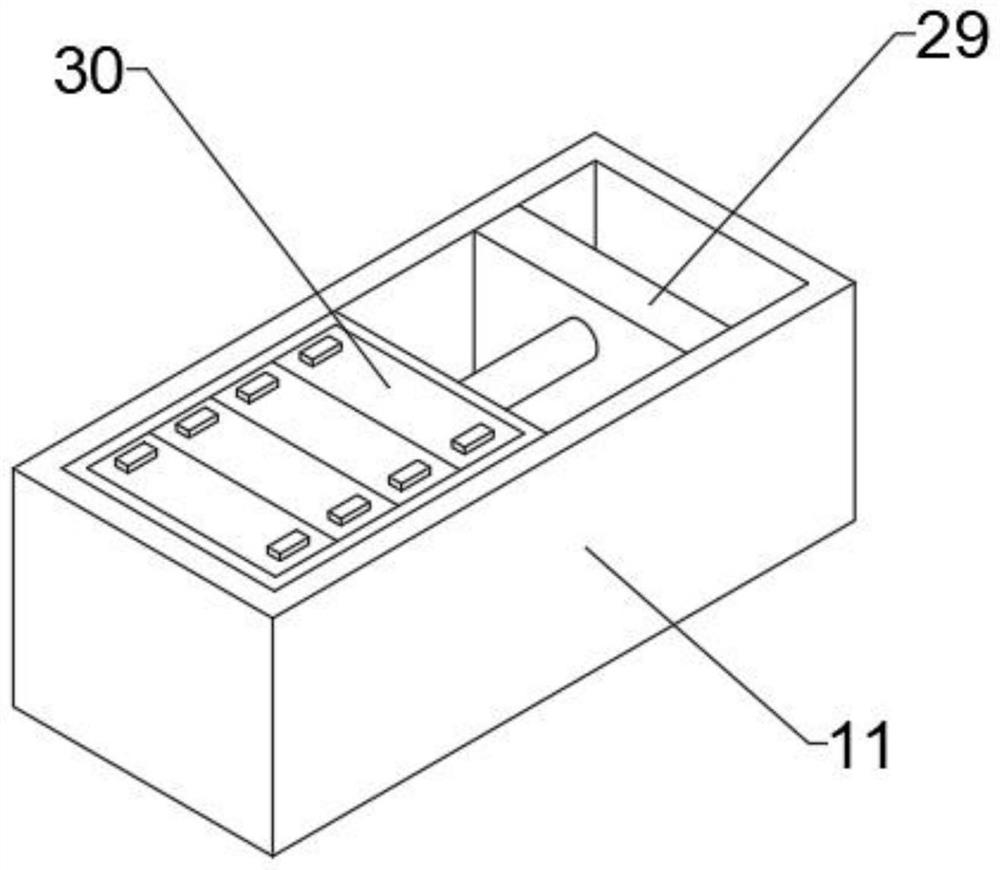 Large-scale advertisement display device for smart city