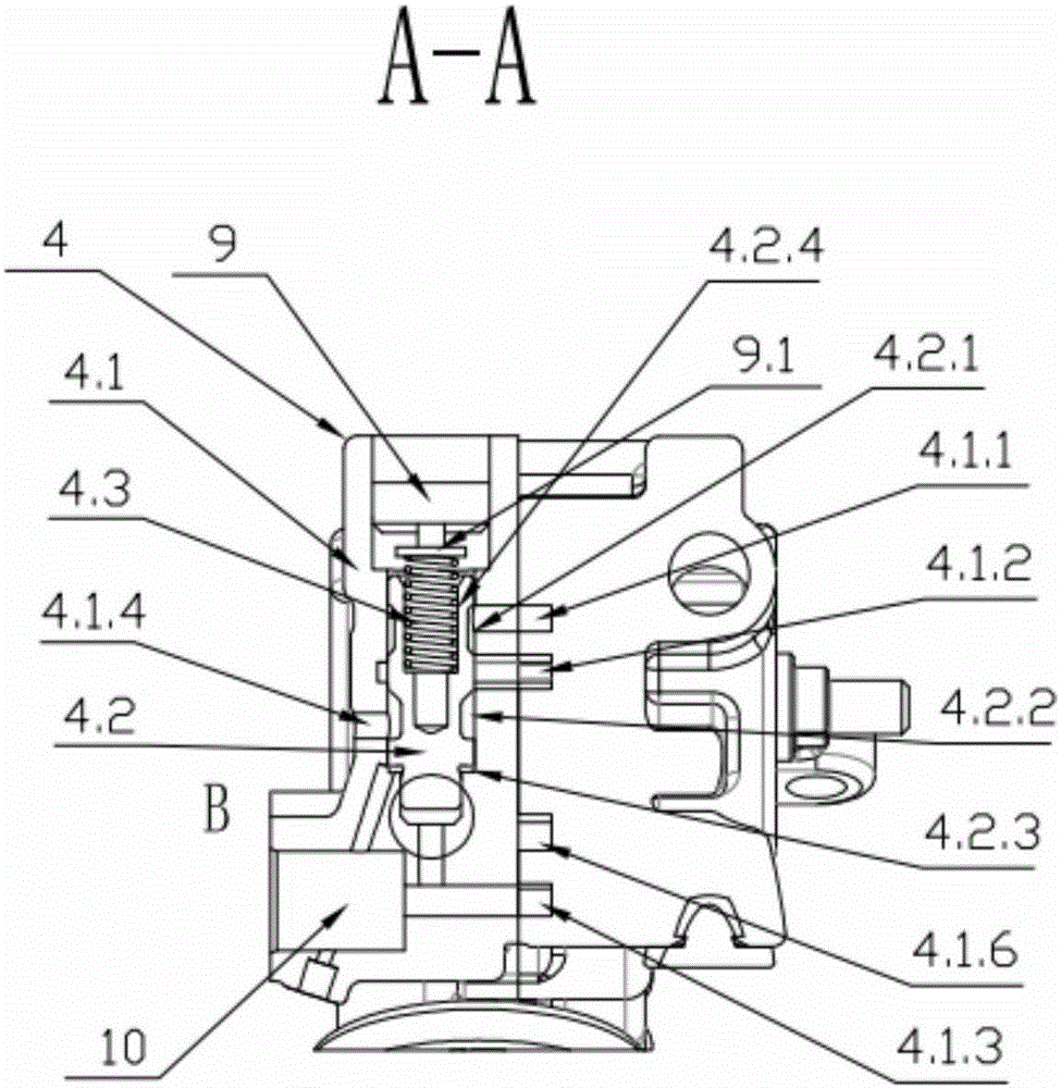 A variable displacement vane pump