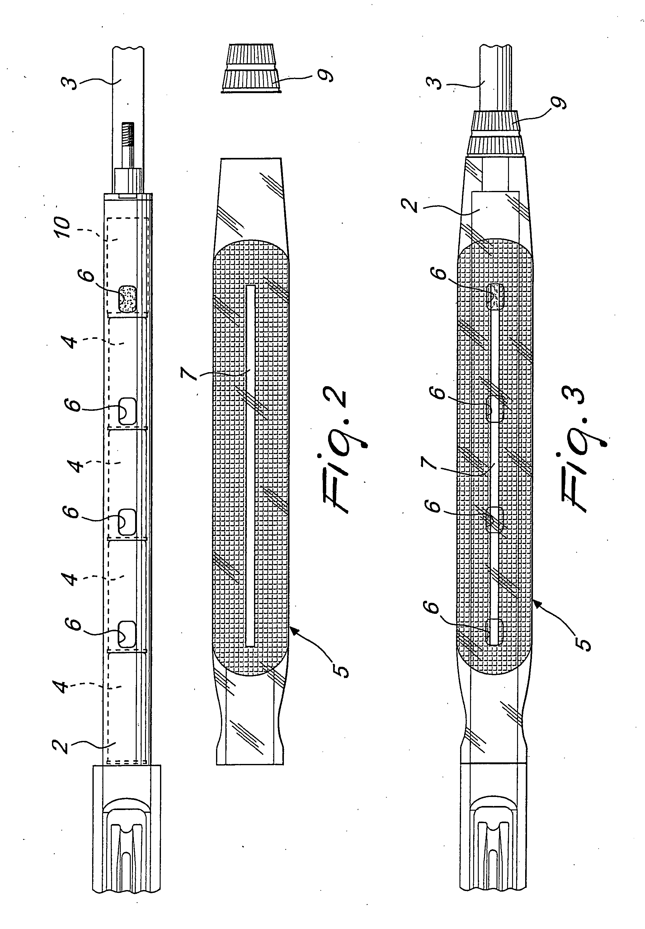 Device for indicating the content of a magazine of a portable weapon, particularly a tubular magazine for shotguns