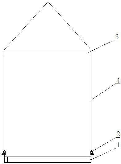 Oilfield skid block hoisting structure