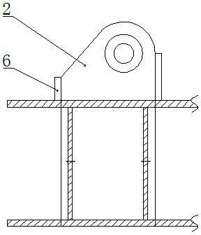 Oilfield skid block hoisting structure