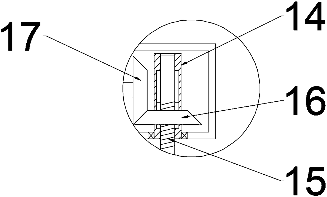 Projector hoisting mechanism convenient to install and remove for electrified education equipment