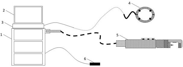 A device for removing metal piles and nails in dental prosthetics