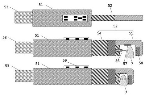 A device for removing metal piles and nails in dental prosthetics