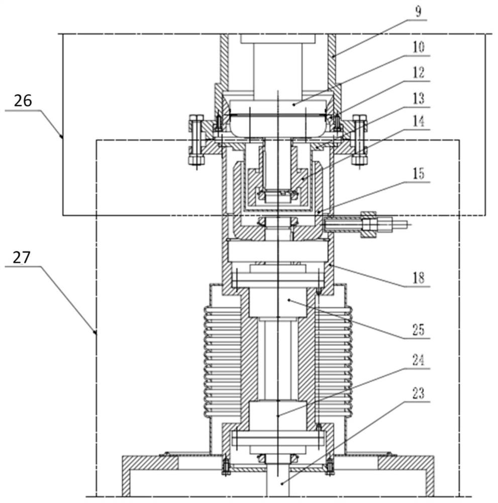 A magnetic stirring device and stirring and mixing equipment