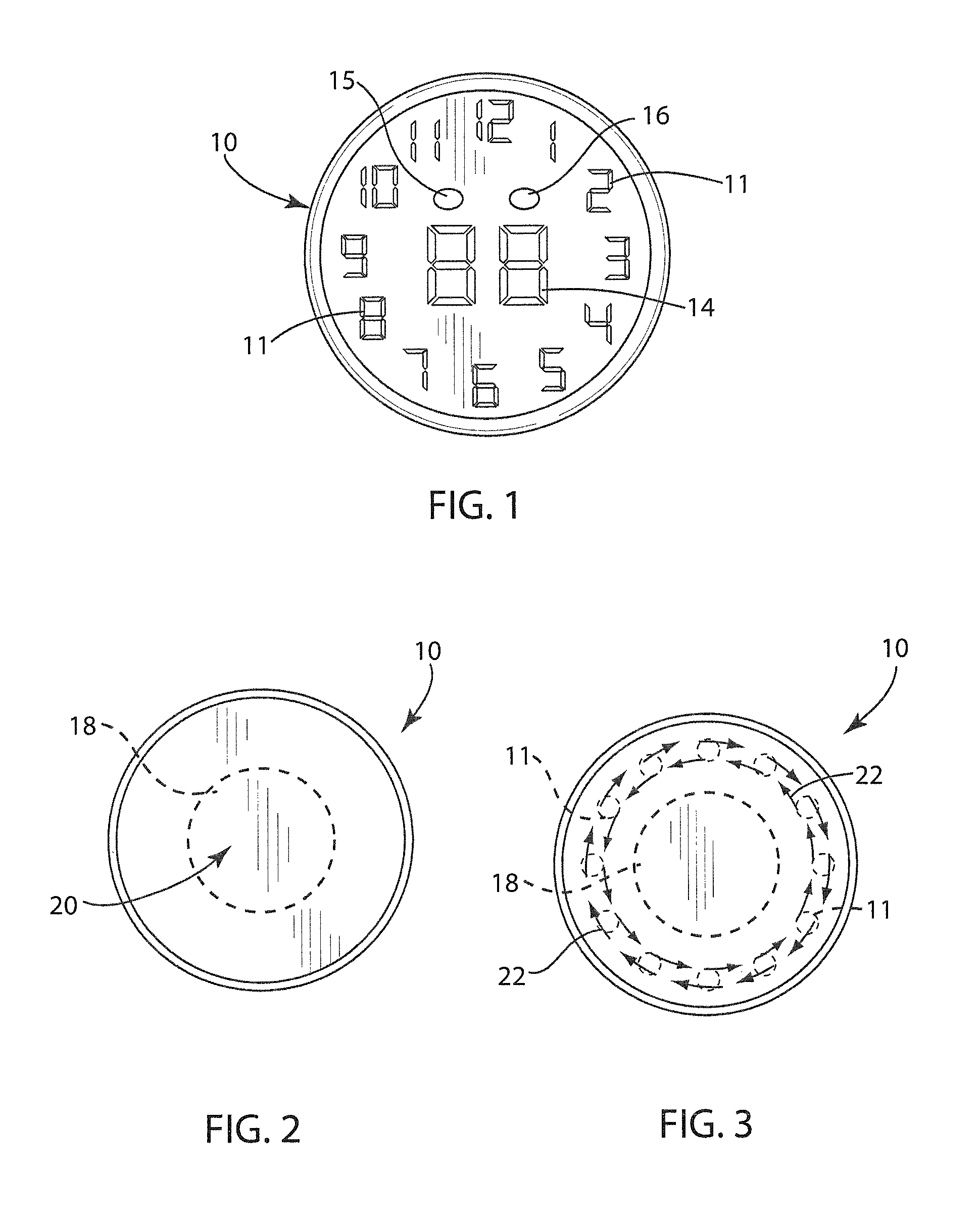 Time teaching watch and method