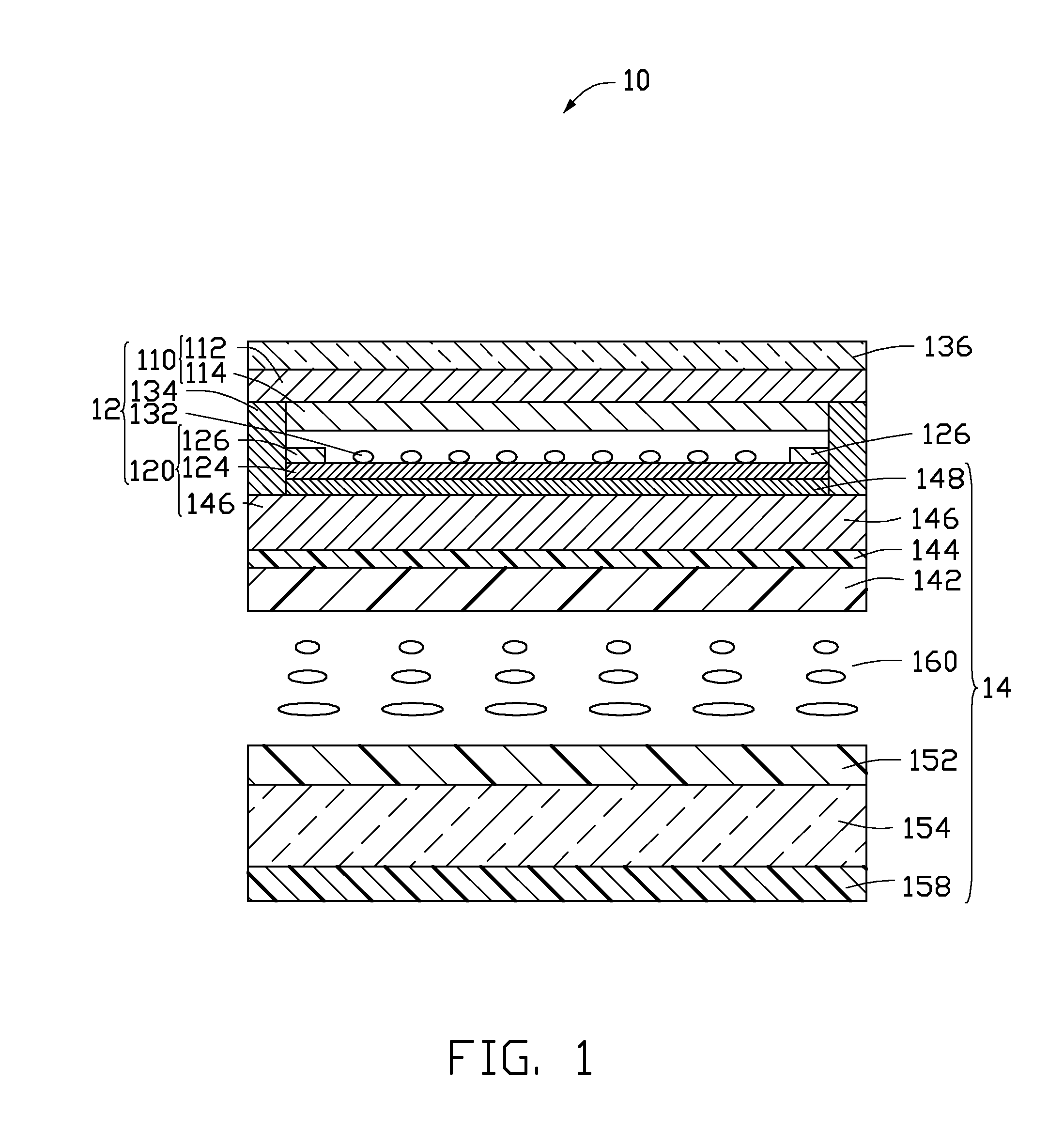 Liquid crystal display screen