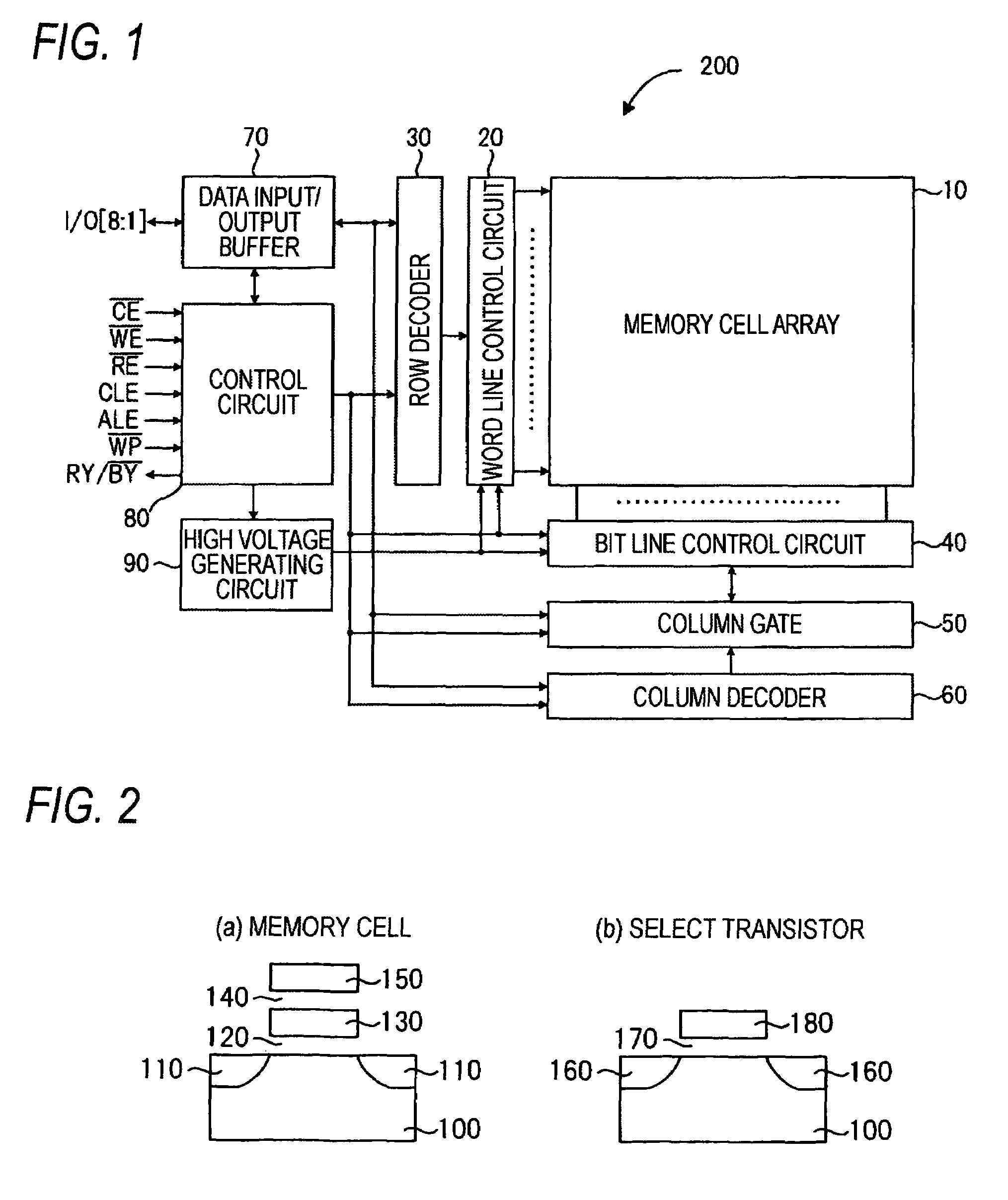 Nonvolatile semiconductor memory for storing multivalued data