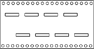 Radio frequency micro-strip structure for Ti/Ni/Ag material system