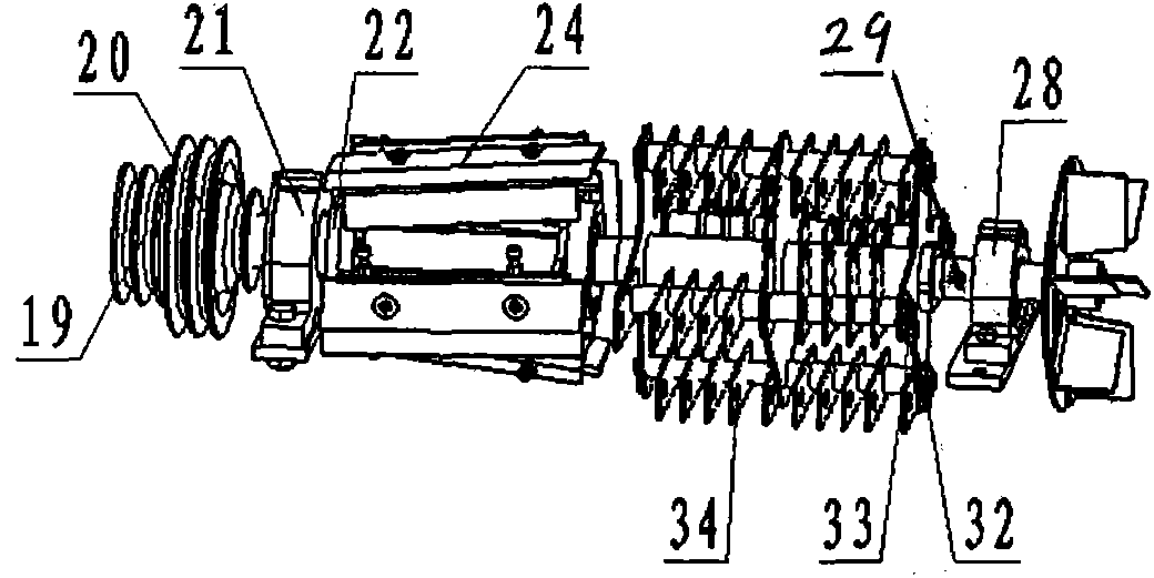 Multifunctional rubbing machine