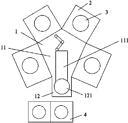 Detection device used for preventing wafer from fragmenting