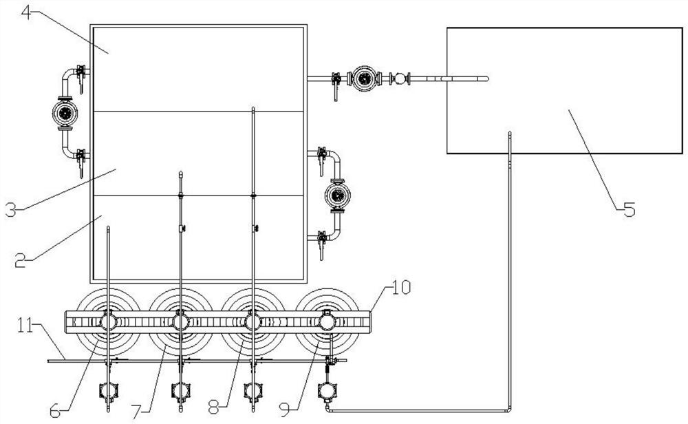 Treatment method of EDTA complexing nickel wastewater