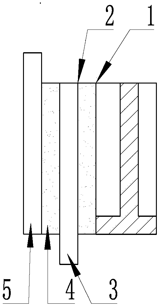 Automobile annual inspection mark bag and use method thereof