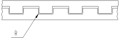 Glass-reinforced-plastic counterweight protective guard for elevator and production process thereof