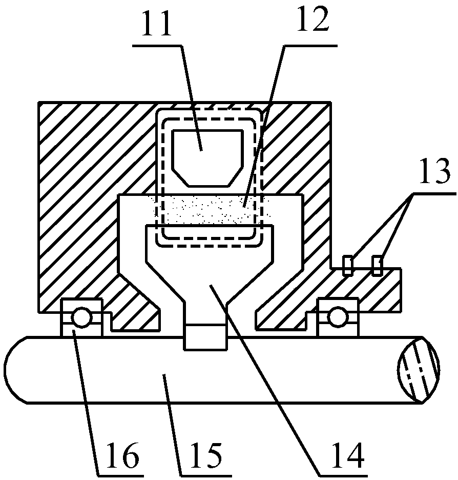 Automobile decoupling distributed braking system pure electric brake actuator