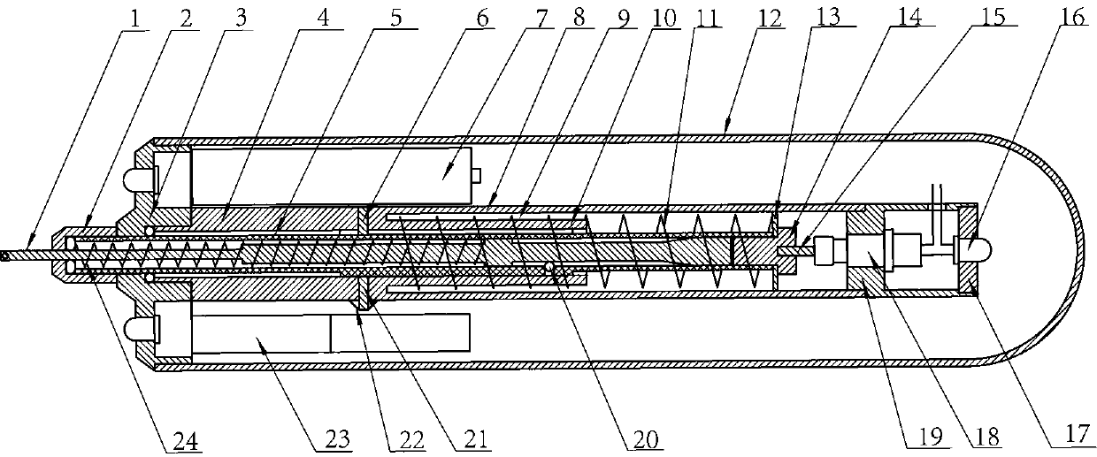 An automatic fishing device