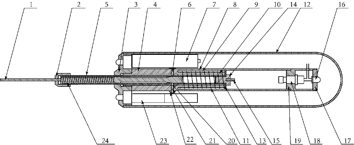 An automatic fishing device