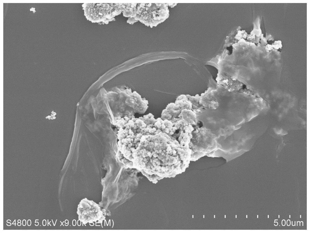 A kind of preparation method of cobalt oxide/rgo organic alcohol molecule sensitive film