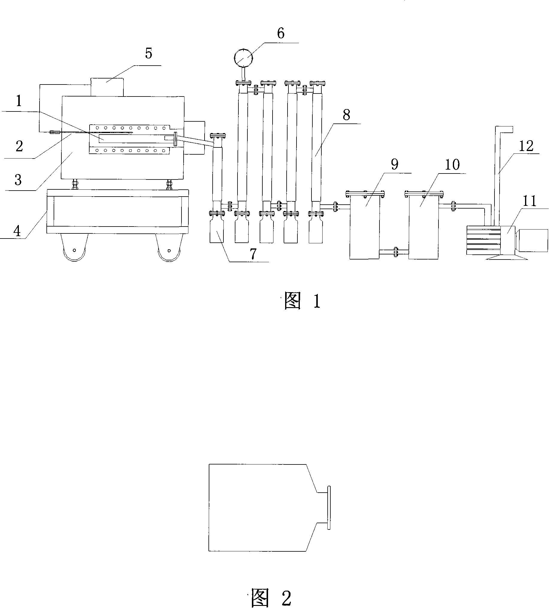 Biomass themal dissociation liquidation device and method for using same