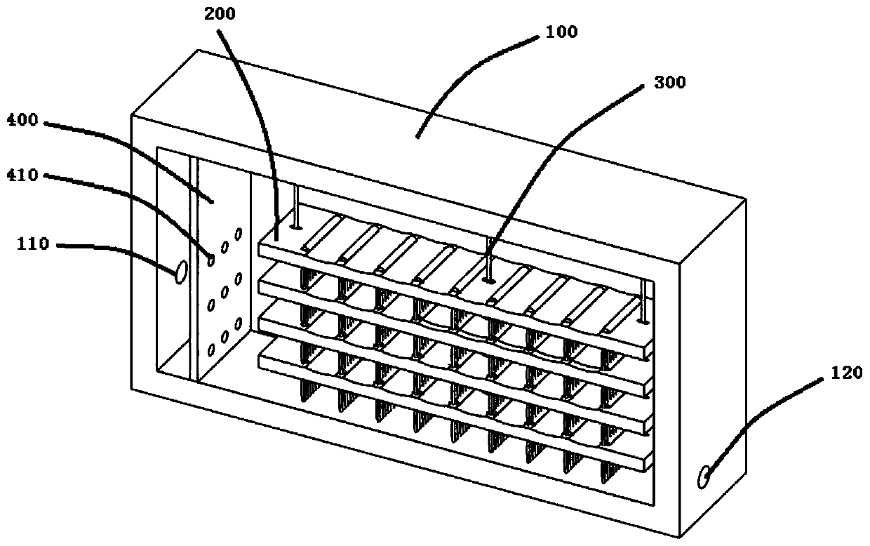 Horizontal continuous fermentation system and continuous fermentation method