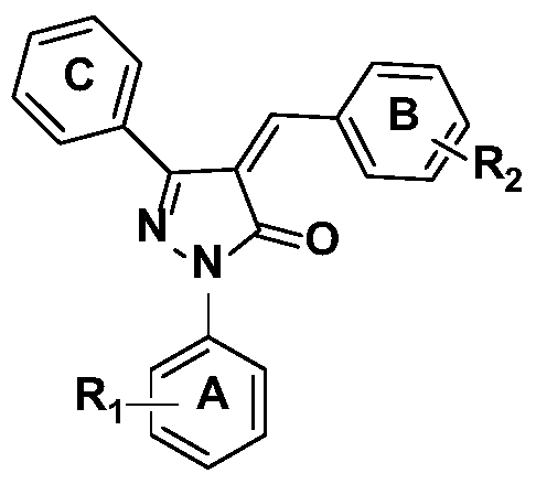 Substituted pyrazolone secreted aspartic acid protease inhibitor and preparation method thereof