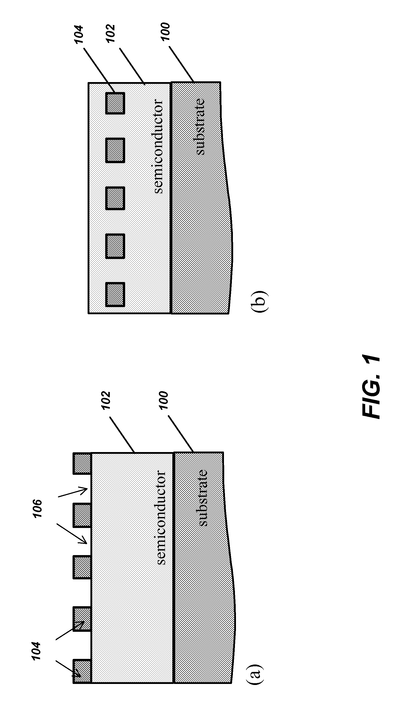 Optoelectronic devices with embedded void structures