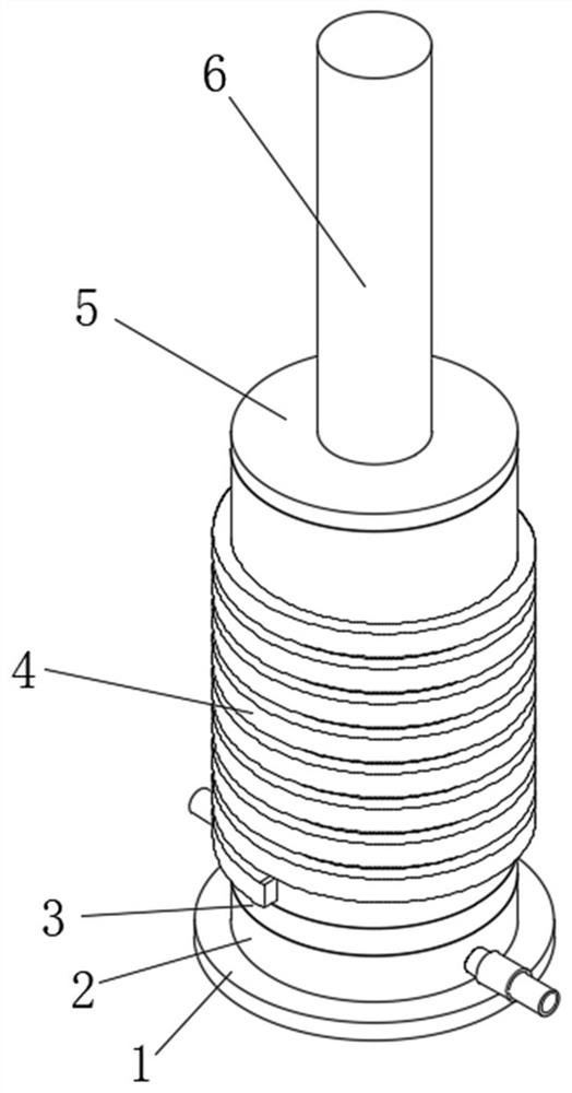 Wet separation process and equipment for lead-zinc-vanadium concentrate