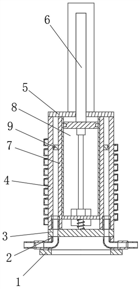 Wet separation process and equipment for lead-zinc-vanadium concentrate