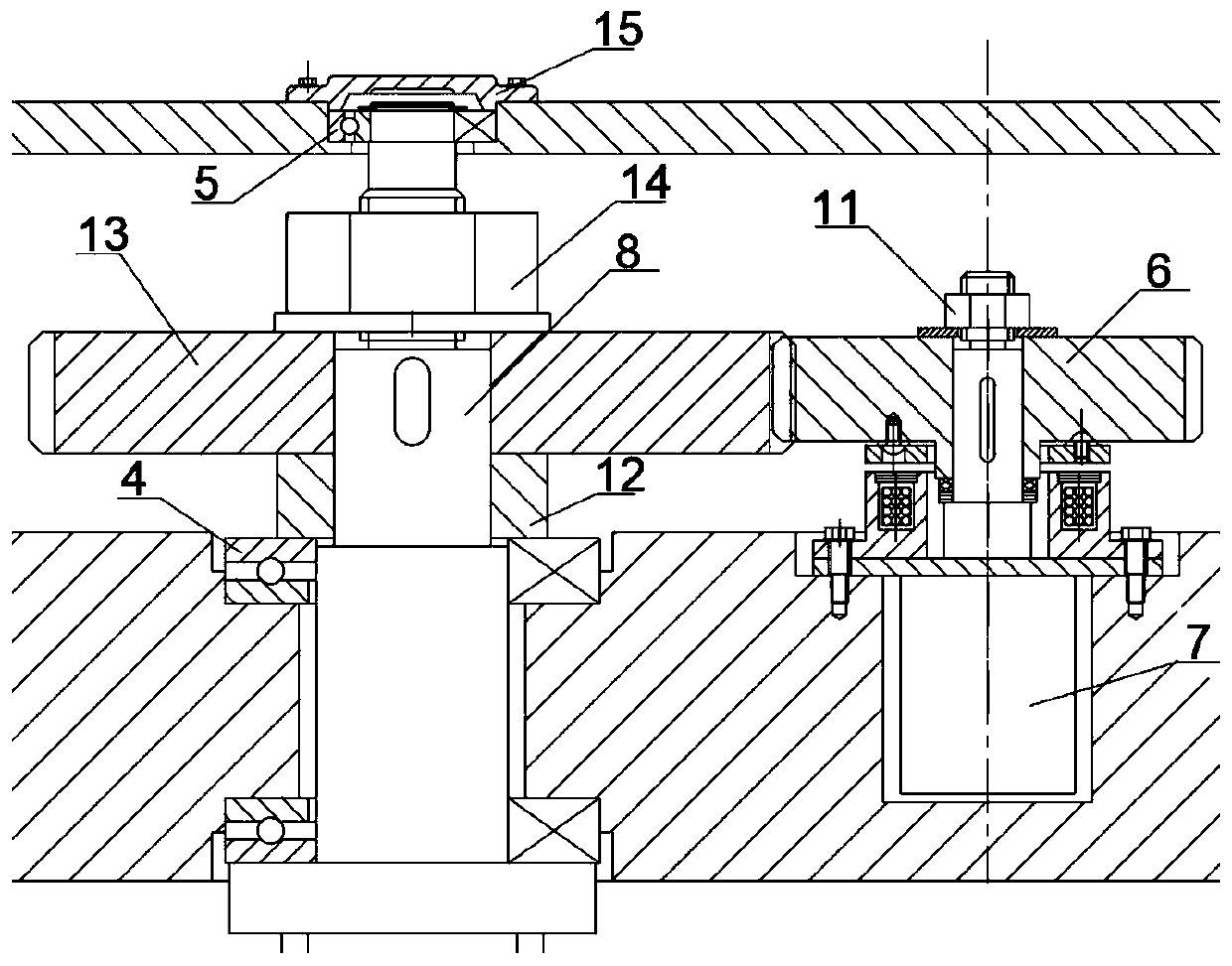 Mechanical-hydraulic hybrid loading and automatic compensation type belt-type press and method