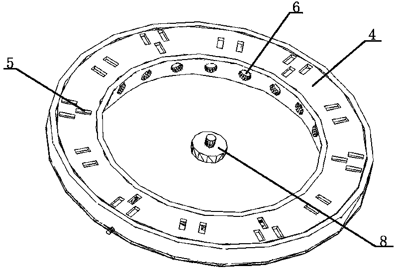 Disk-type movable safety socket