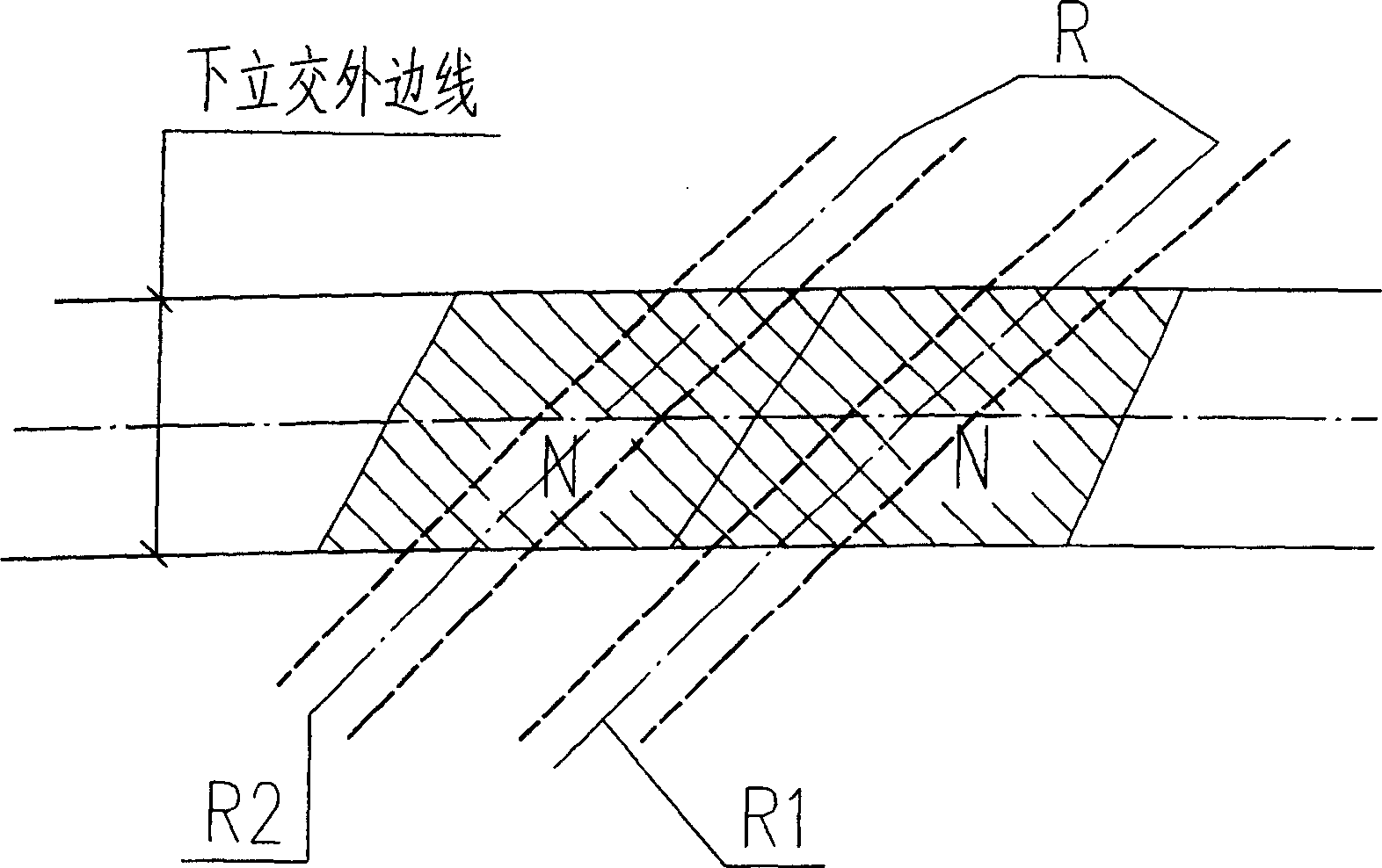 Method for constructing deep-large foundation pit over operating tunnel an ddeformation-preventing strucutre