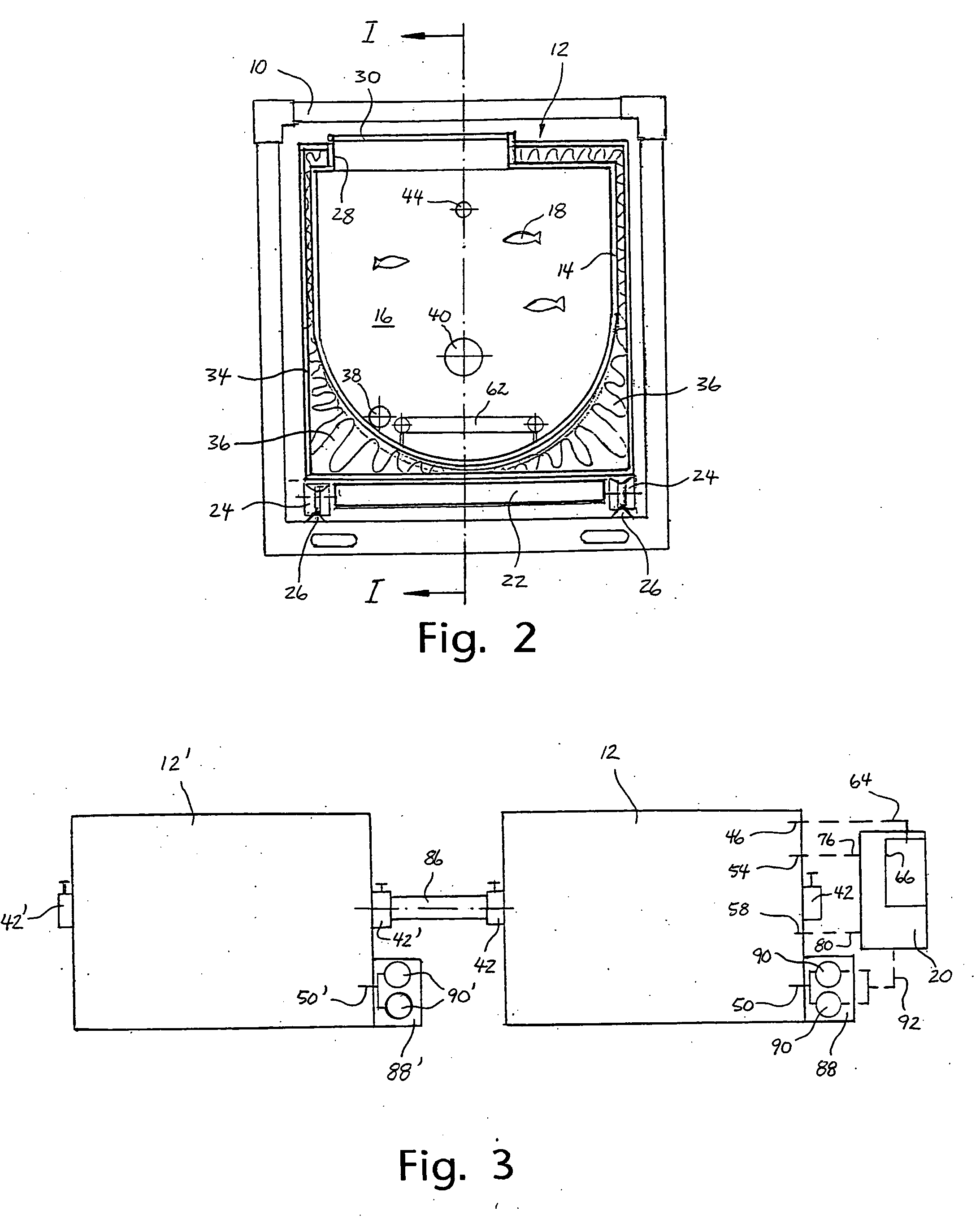 Method and device for transporting live fish and shellfish