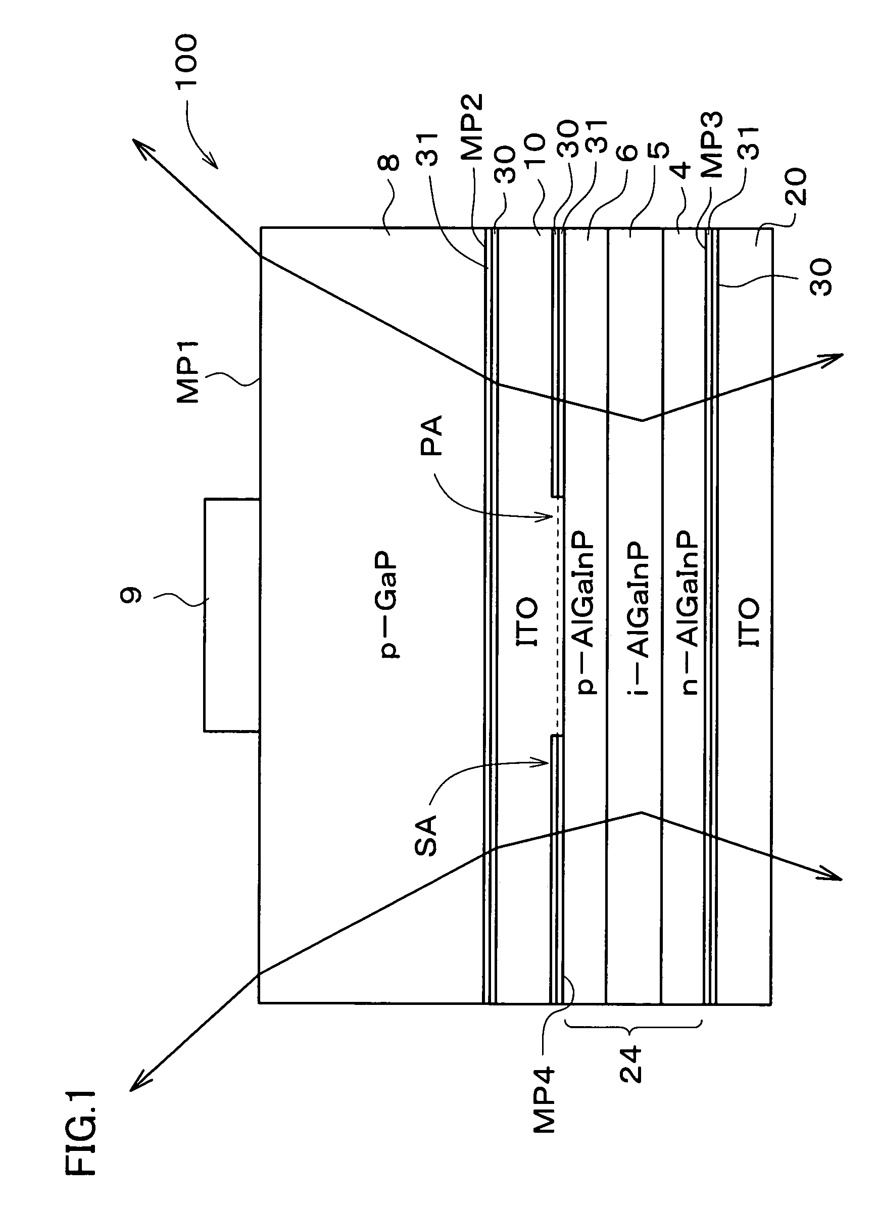 Light-emitting device and method of fabricating the same