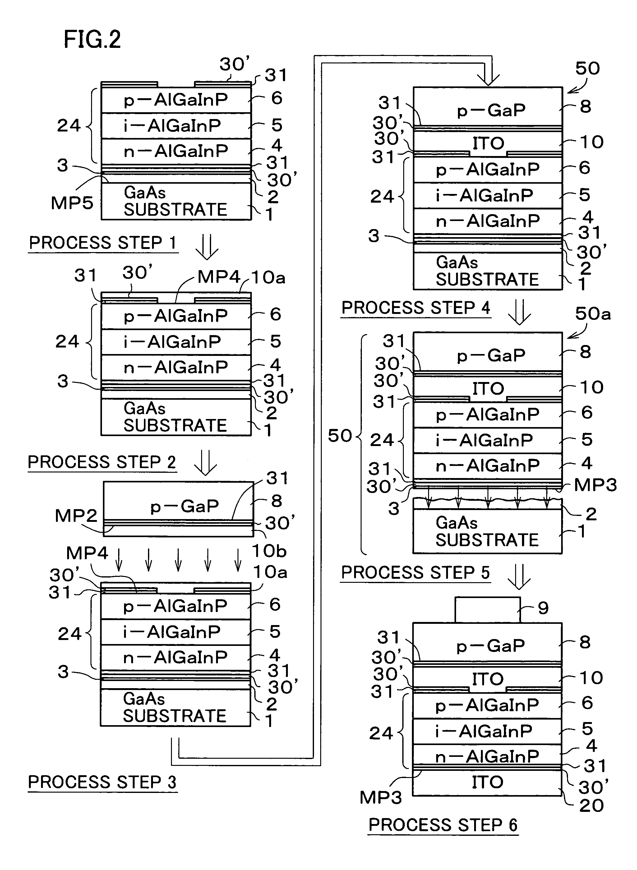 Light-emitting device and method of fabricating the same