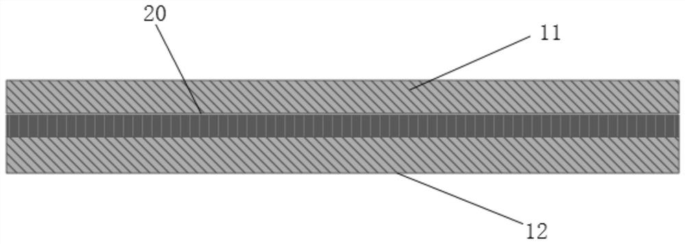 Short-wave antenna device based on non-metal highway facilities and implementation method