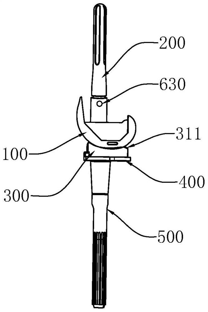 Tantalum metal bone trabecula femoral condyle prosthesis and knee joint replacement body