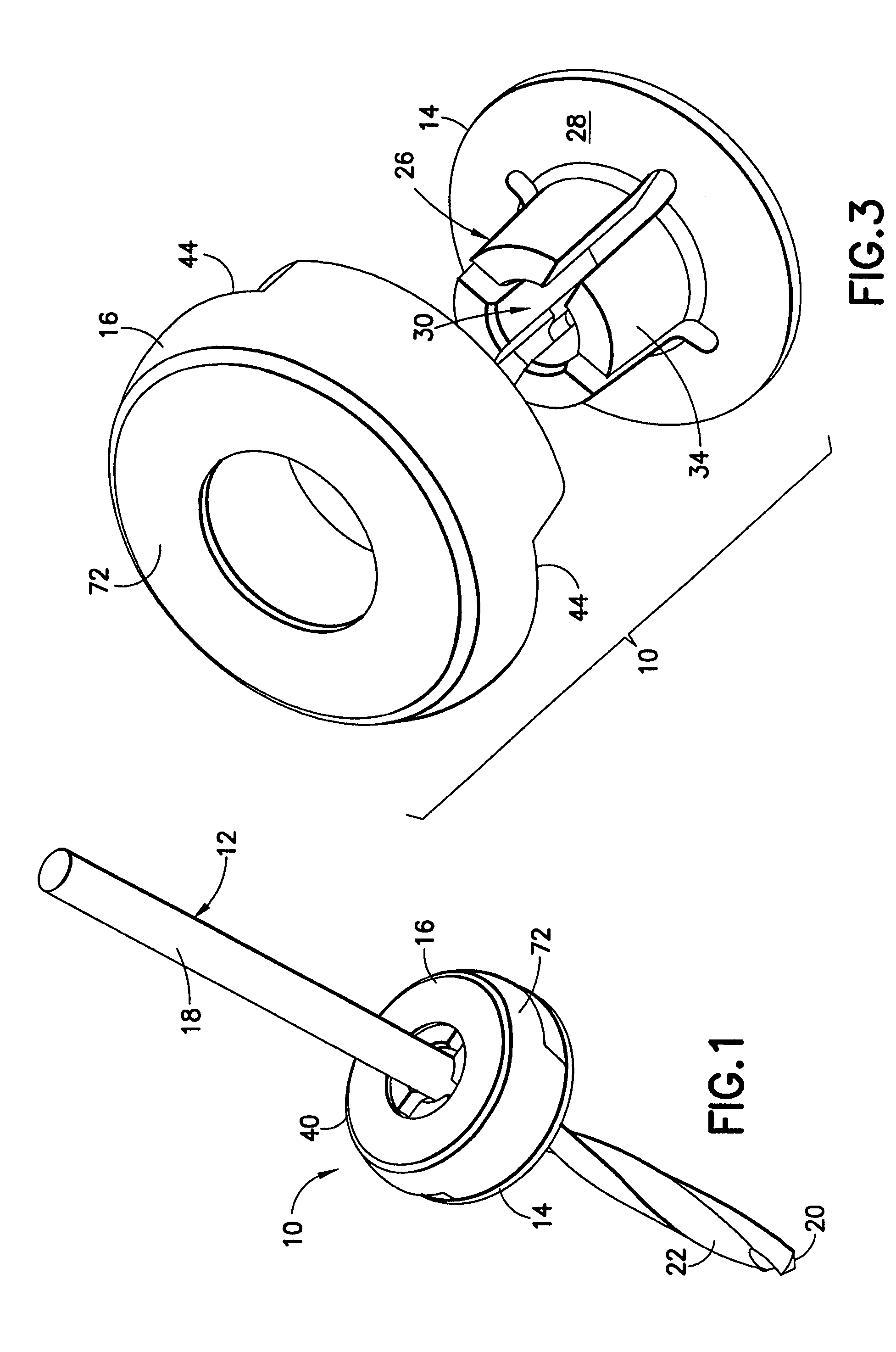 Collet collar stop for a drill bit