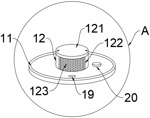 Material quantitative proportioning and mixing device for seasoning production and use method thereof