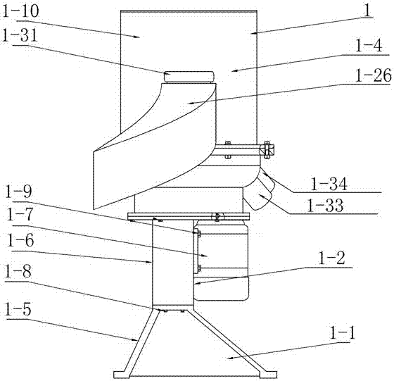 Potato peeling and slivering machine