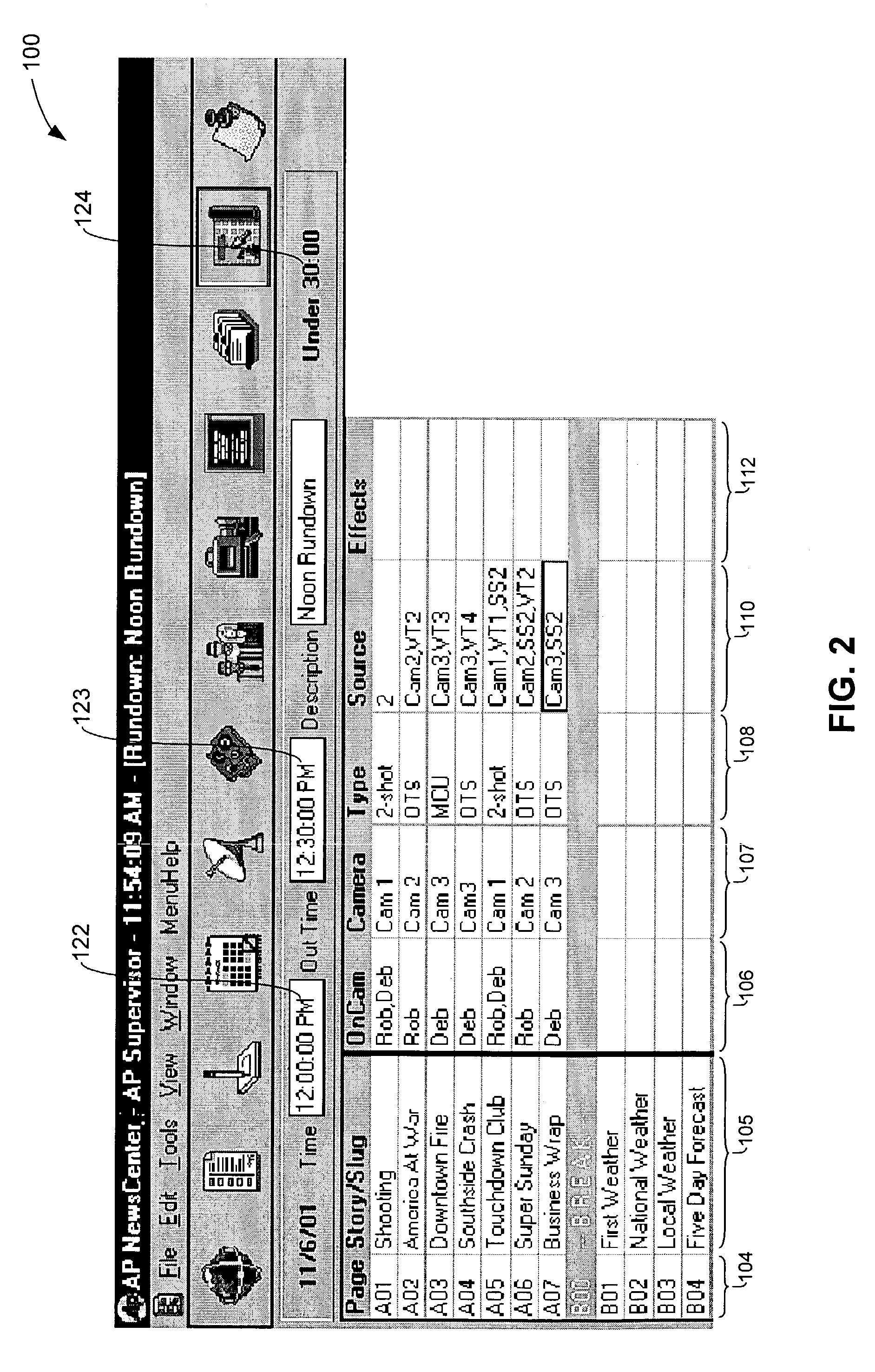 Director interface for production automation control