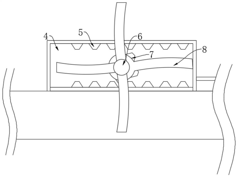 Accumulated water discharging anti-blocking equipment for underground engineering