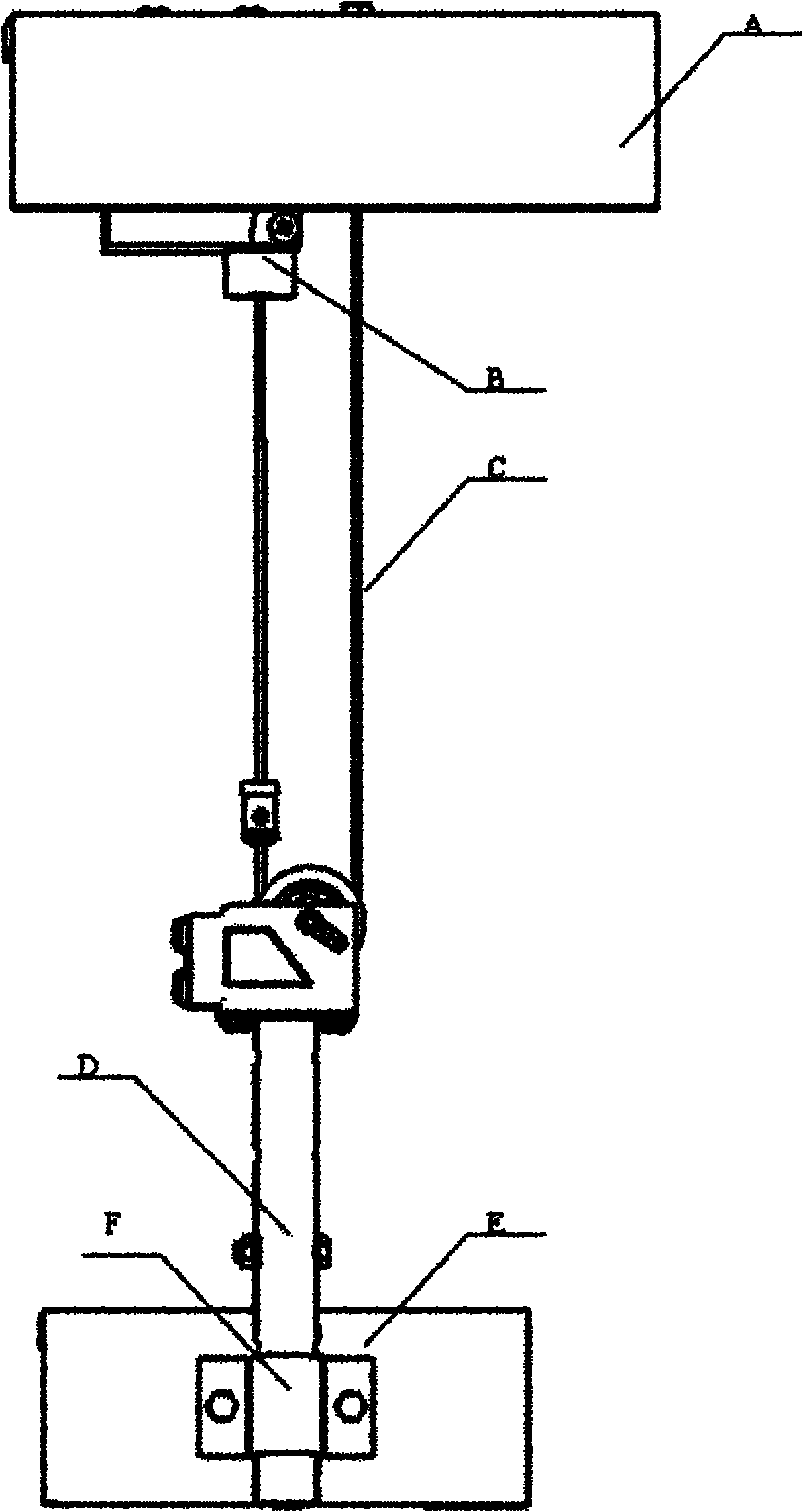 High-precision overloading-protecting automobile super-unbalanced overloading detector