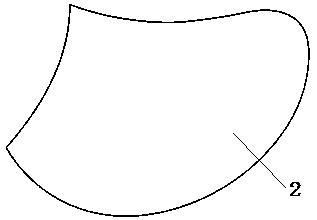 Tool path generating method of propeller blade processing