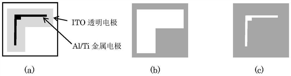 A kind of P-type composite electrode material of Gan-based LED suitable for aluminum wire pressure welding and its preparation method