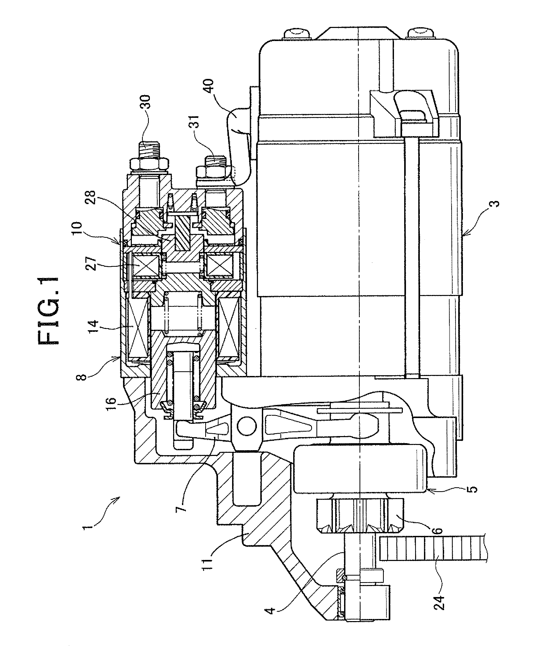 Starter mounted on vehicle having idle-stop apparatus