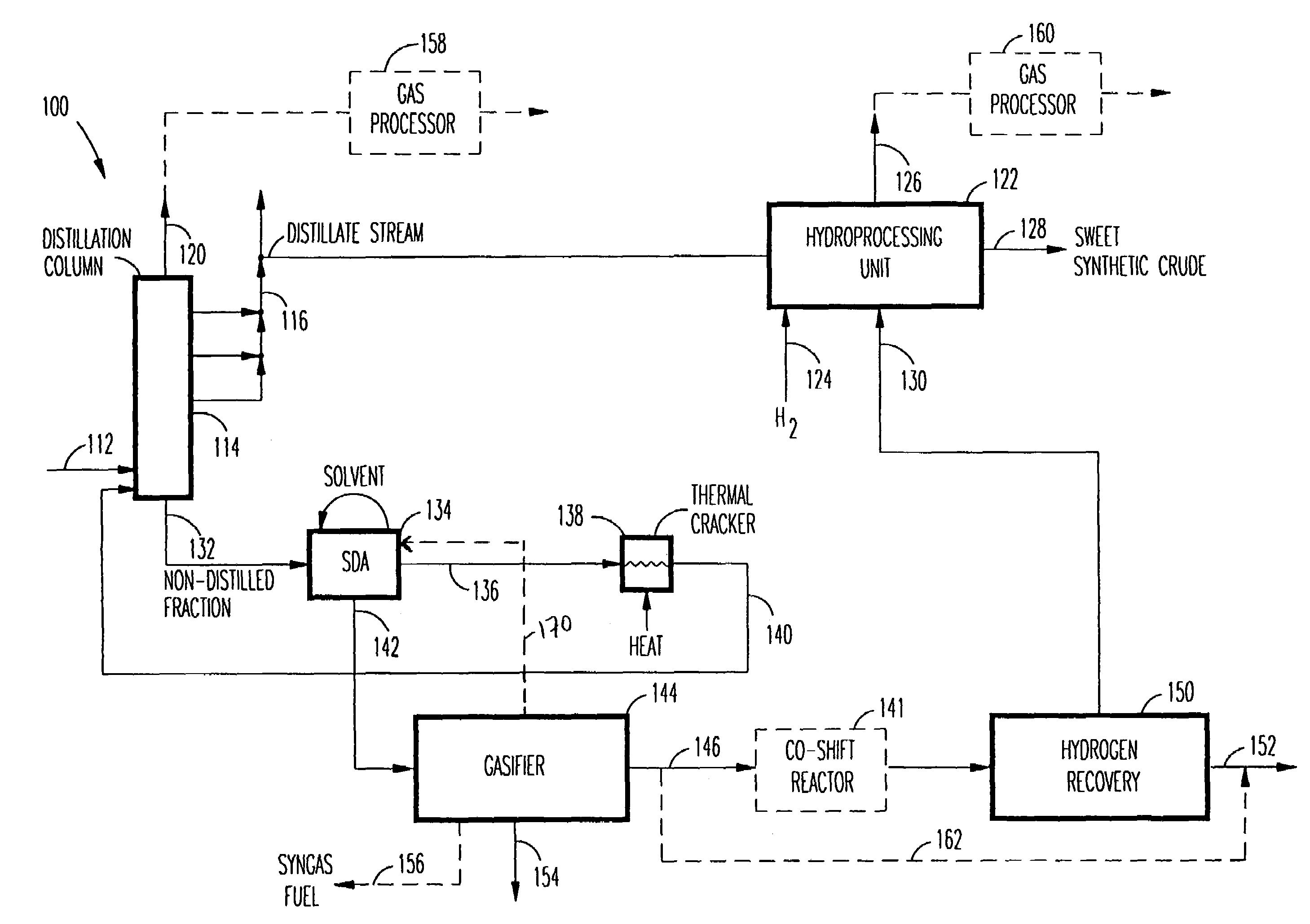 Method of and apparatus for upgrading and gasifying heavy hydrocarbon feeds