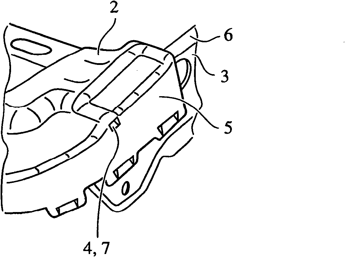 Assembly method for forming a seating structure of a vehicle seat, and seating structure