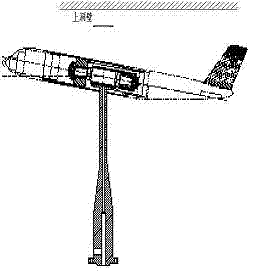 High-load and high-precision pneumatic force measurement device and measurement method